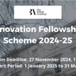 British Academy Innovation Fellowships Scheme