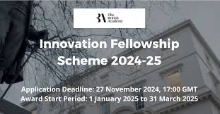 British Academy Innovation Fellowships Scheme