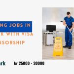 Cleaning Jobs in Denmark with Visa Sponsorship 2024