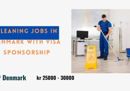 Cleaning Jobs in Denmark with Visa Sponsorship 2024