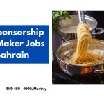 Visa Sponsorship Pasta Maker Jobs in Bahrain 2024