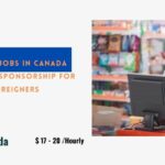 Cashier Jobs In Canada with Visa Sponsorship For Foreigners