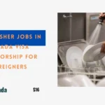 Dishwasher Jobs in Canada Visa Sponsorship For Foreigners