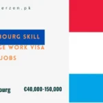 Luxembourg Skill Shortage Work VISA Jobs for Immigration