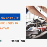 Visa Sponsorship Mechanic Jobs in Qatar 2024 (2500QAR – 7500QAR Monthly)