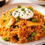 Spicy Kimchi and Bacon Fried Rice