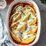 Spinach and Ricotta Stuffed Shells